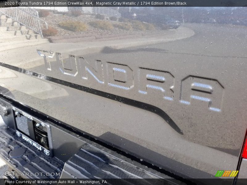 Magnetic Gray Metallic / 1794 Edition Brown/Black 2020 Toyota Tundra 1794 Edition CrewMax 4x4