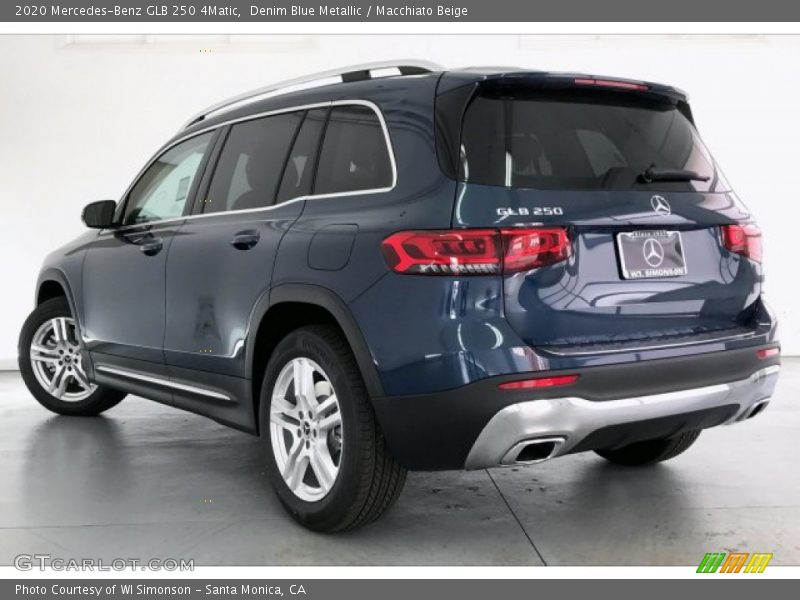 Denim Blue Metallic / Macchiato Beige 2020 Mercedes-Benz GLB 250 4Matic