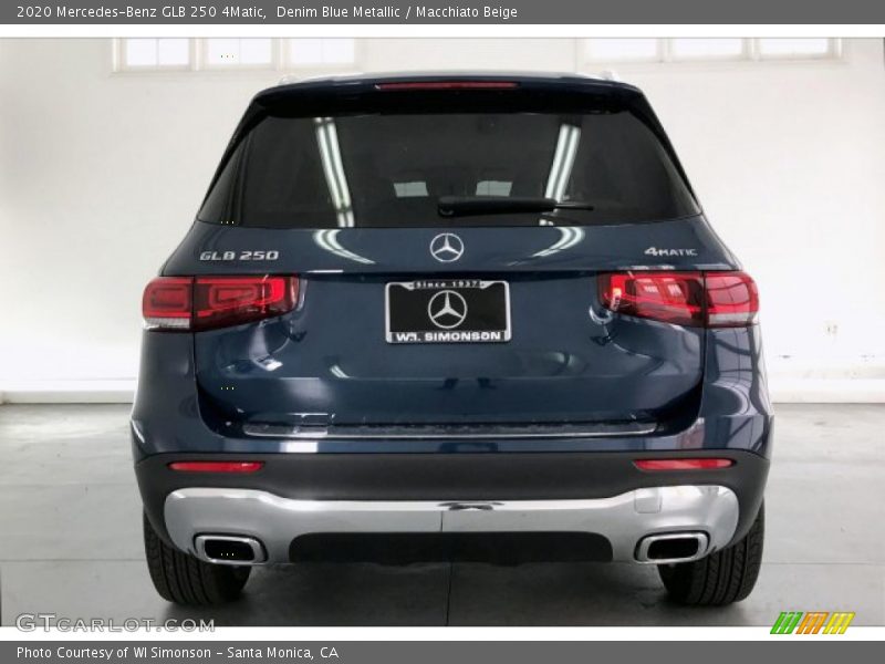 Denim Blue Metallic / Macchiato Beige 2020 Mercedes-Benz GLB 250 4Matic