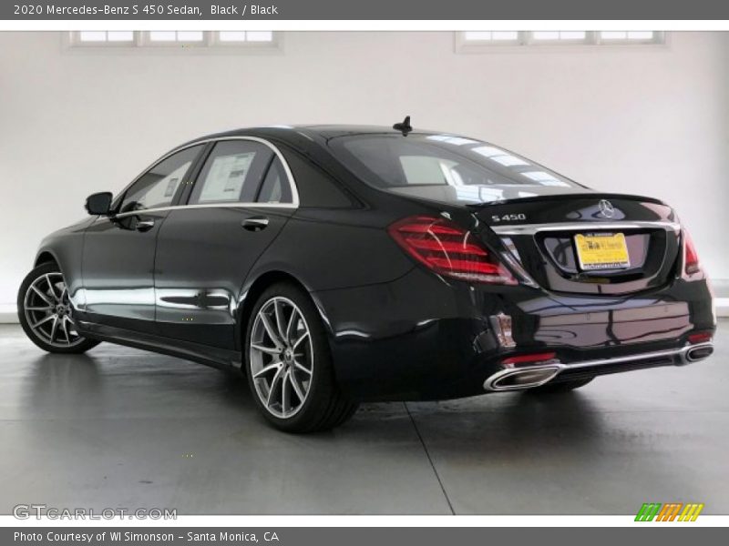 Black / Black 2020 Mercedes-Benz S 450 Sedan