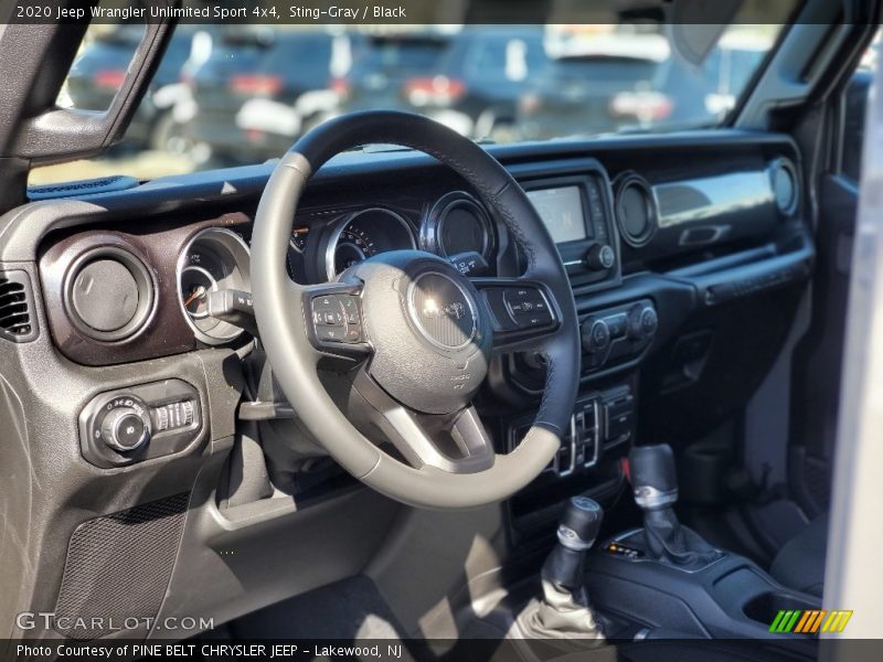 Sting-Gray / Black 2020 Jeep Wrangler Unlimited Sport 4x4