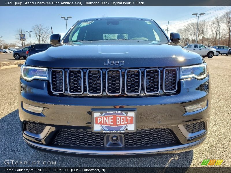 Diamond Black Crystal Pearl / Black 2020 Jeep Grand Cherokee High Altitude 4x4