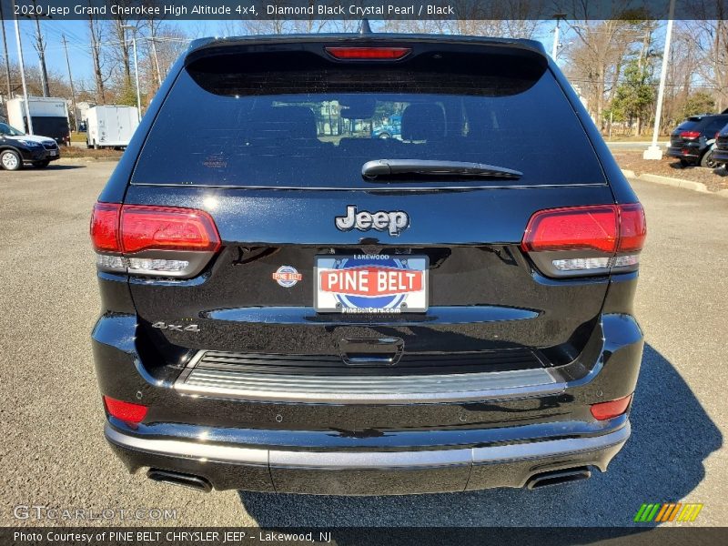 Diamond Black Crystal Pearl / Black 2020 Jeep Grand Cherokee High Altitude 4x4