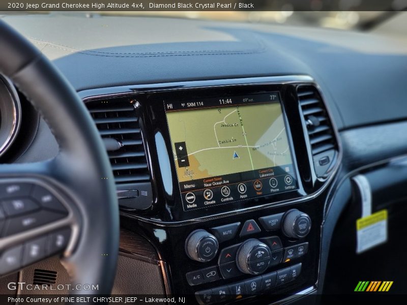Diamond Black Crystal Pearl / Black 2020 Jeep Grand Cherokee High Altitude 4x4