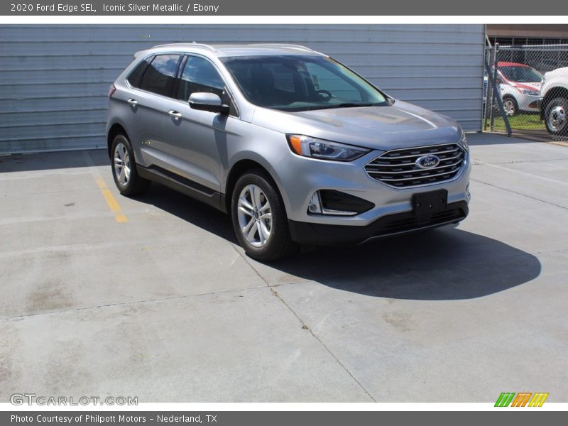 Iconic Silver Metallic / Ebony 2020 Ford Edge SEL