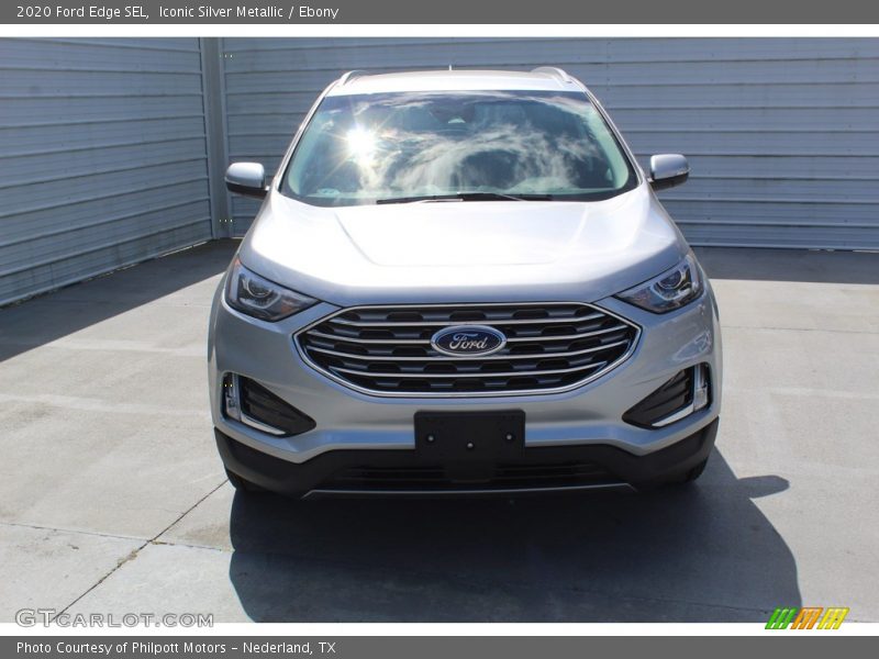 Iconic Silver Metallic / Ebony 2020 Ford Edge SEL