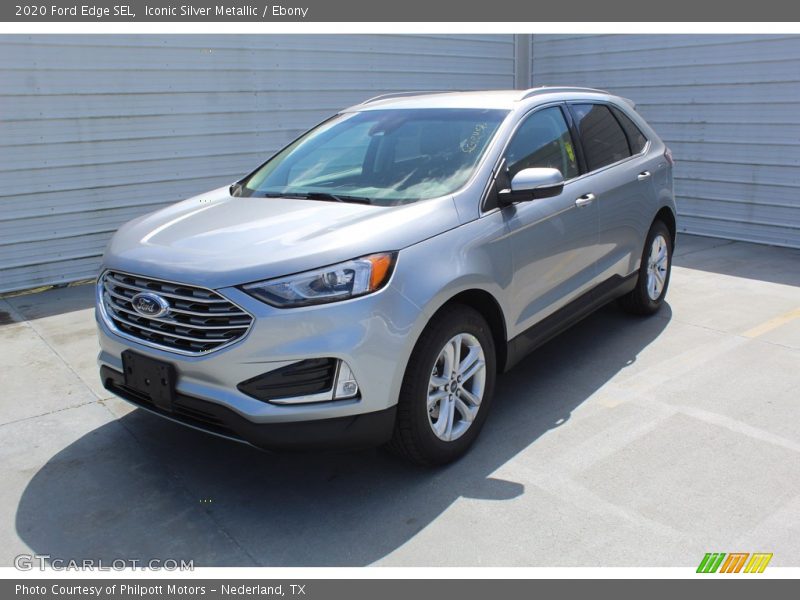 Iconic Silver Metallic / Ebony 2020 Ford Edge SEL