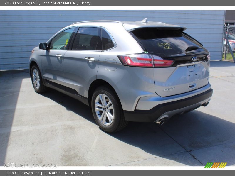 Iconic Silver Metallic / Ebony 2020 Ford Edge SEL