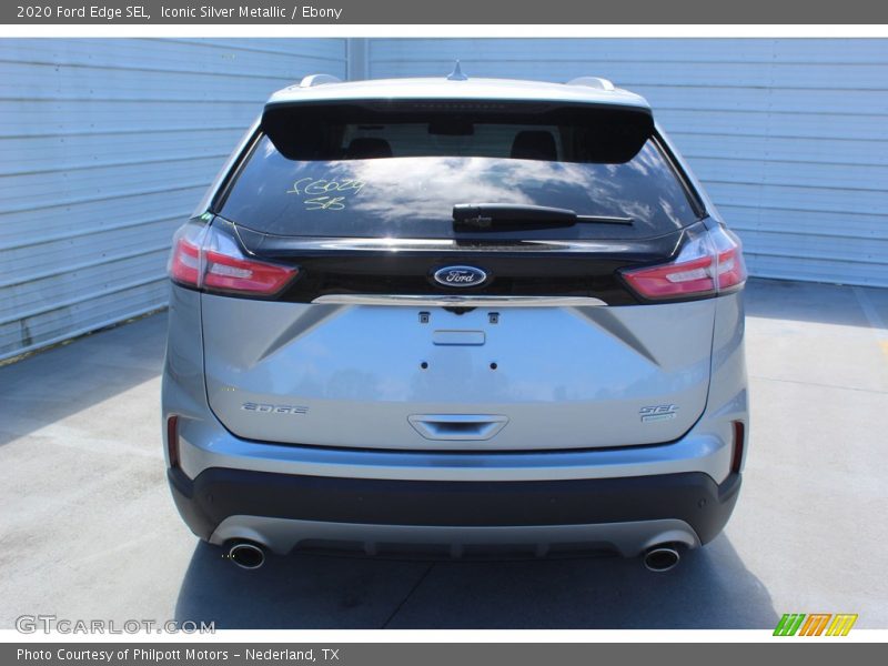 Iconic Silver Metallic / Ebony 2020 Ford Edge SEL