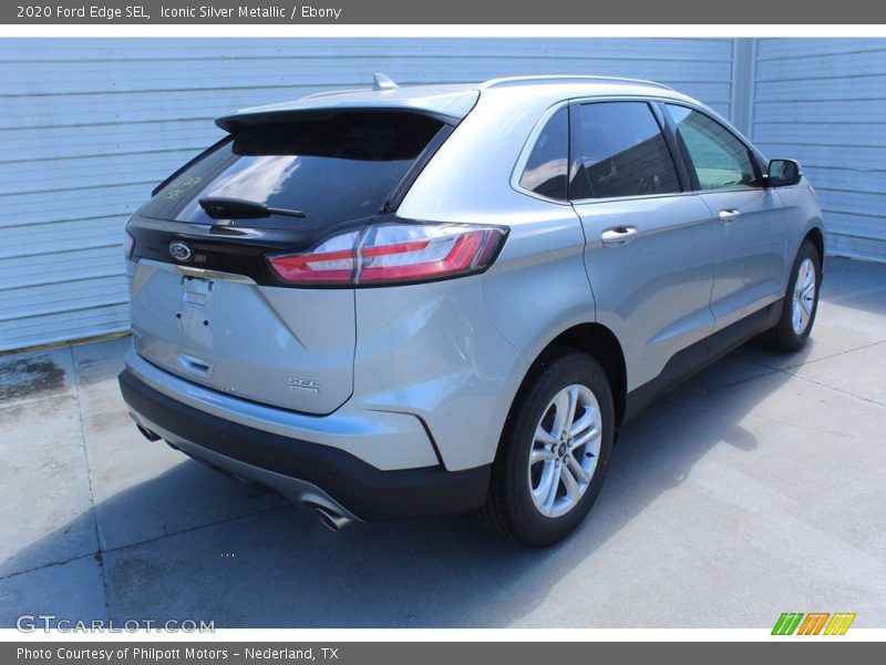 Iconic Silver Metallic / Ebony 2020 Ford Edge SEL