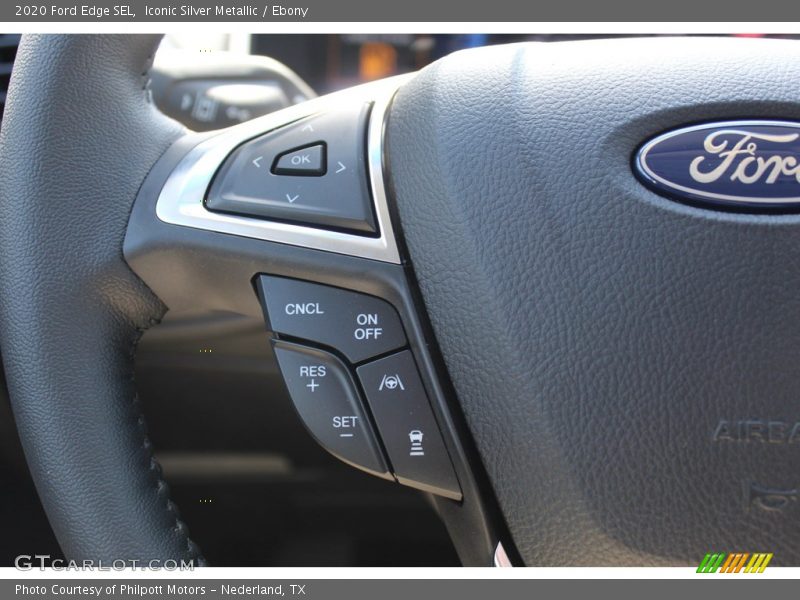 Iconic Silver Metallic / Ebony 2020 Ford Edge SEL