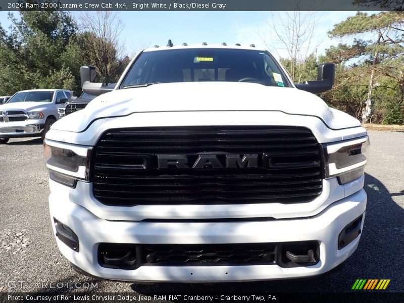 Bright White / Black/Diesel Gray 2020 Ram 2500 Laramie Crew Cab 4x4