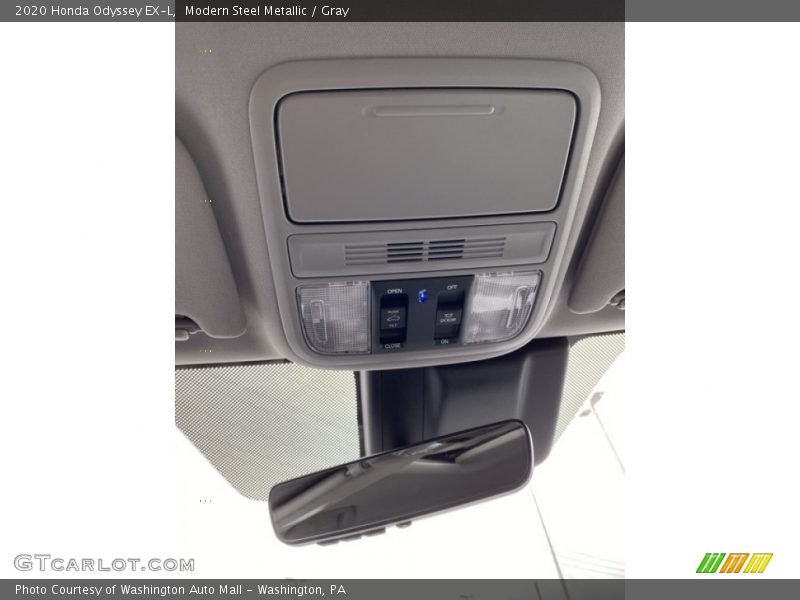 Modern Steel Metallic / Gray 2020 Honda Odyssey EX-L