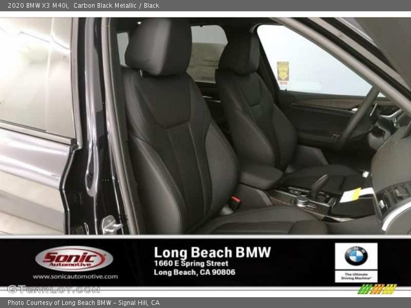 Carbon Black Metallic / Black 2020 BMW X3 M40i
