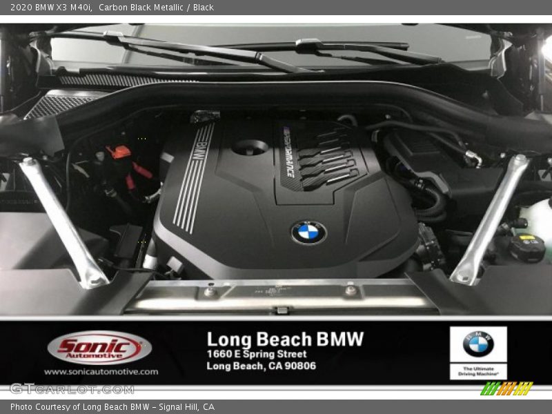 Carbon Black Metallic / Black 2020 BMW X3 M40i