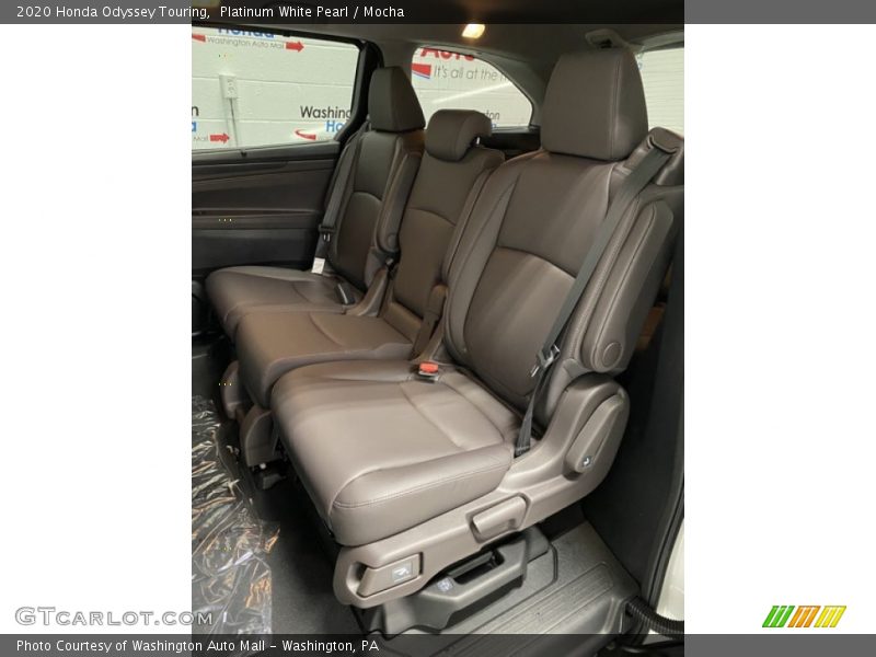 Platinum White Pearl / Mocha 2020 Honda Odyssey Touring