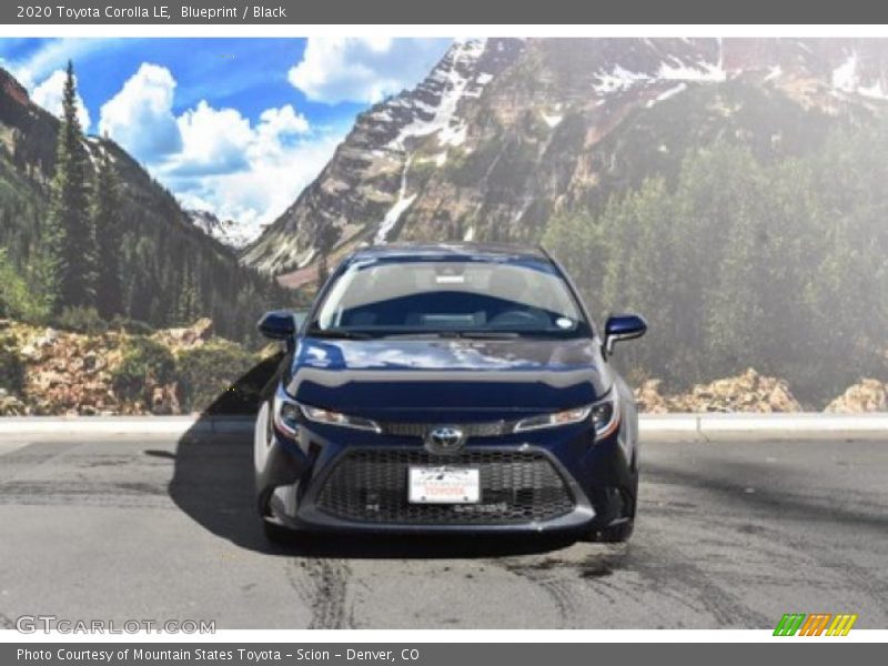 Blueprint / Black 2020 Toyota Corolla LE