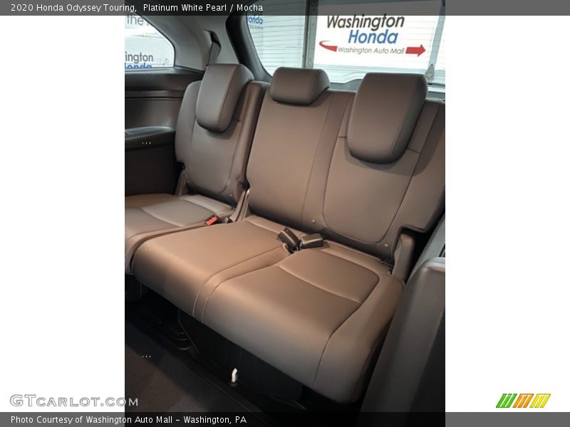 Platinum White Pearl / Mocha 2020 Honda Odyssey Touring
