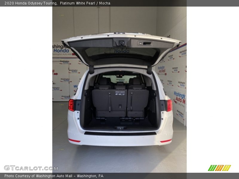Platinum White Pearl / Mocha 2020 Honda Odyssey Touring