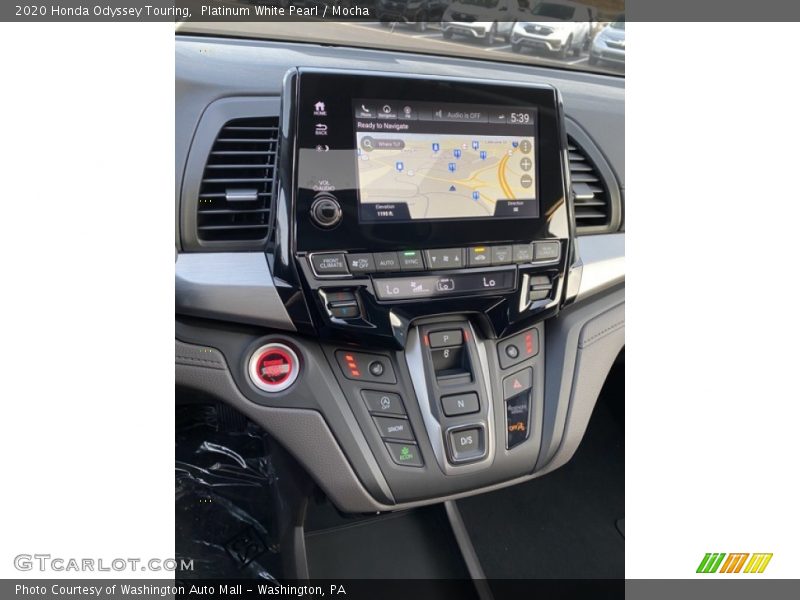 Platinum White Pearl / Mocha 2020 Honda Odyssey Touring