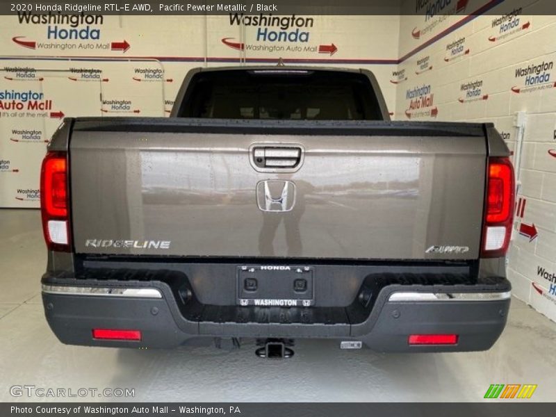 Pacific Pewter Metallic / Black 2020 Honda Ridgeline RTL-E AWD