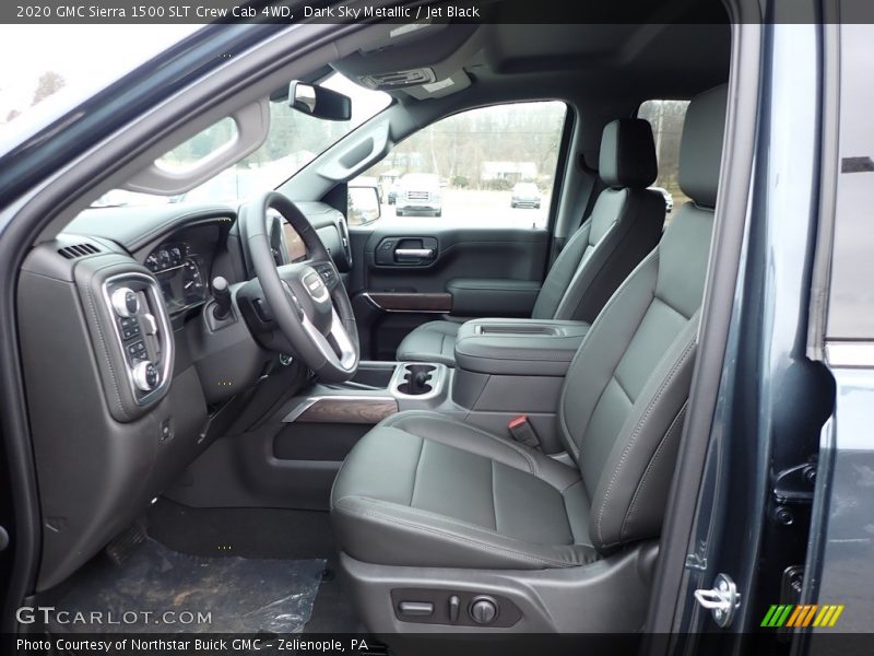 Front Seat of 2020 Sierra 1500 SLT Crew Cab 4WD