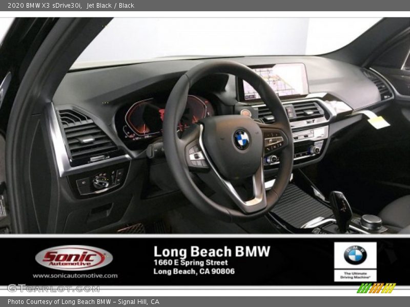 Jet Black / Black 2020 BMW X3 sDrive30i