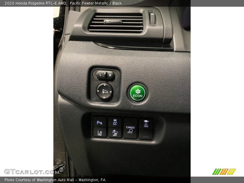 Pacific Pewter Metallic / Black 2020 Honda Ridgeline RTL-E AWD
