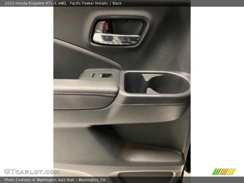 Pacific Pewter Metallic / Black 2020 Honda Ridgeline RTL-E AWD