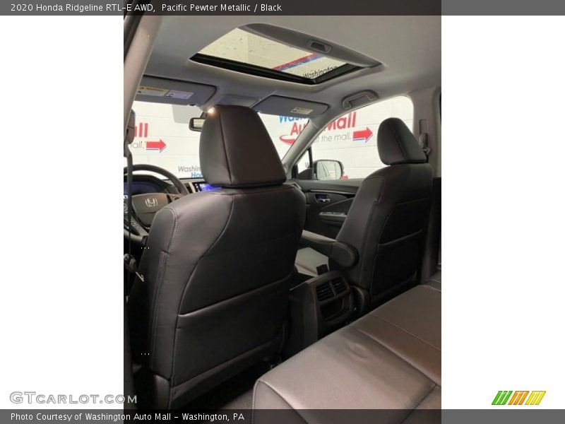 Pacific Pewter Metallic / Black 2020 Honda Ridgeline RTL-E AWD
