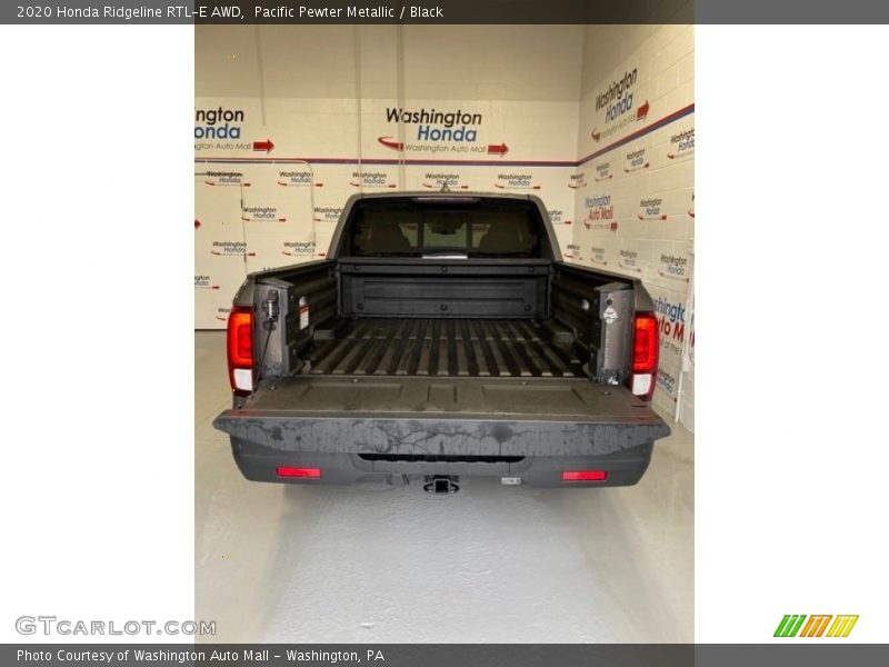 Pacific Pewter Metallic / Black 2020 Honda Ridgeline RTL-E AWD