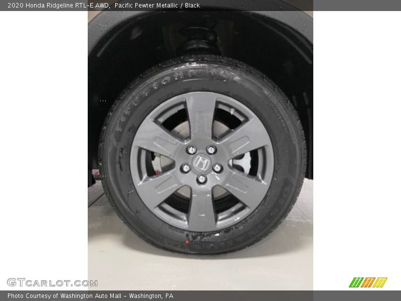 Pacific Pewter Metallic / Black 2020 Honda Ridgeline RTL-E AWD