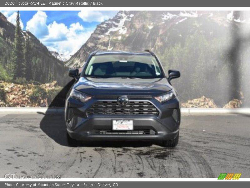 Magnetic Gray Metallic / Black 2020 Toyota RAV4 LE