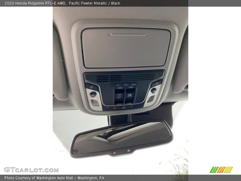 Pacific Pewter Metallic / Black 2020 Honda Ridgeline RTL-E AWD