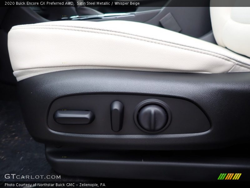 Satin Steel Metallic / Whisper Beige 2020 Buick Encore GX Preferred AWD