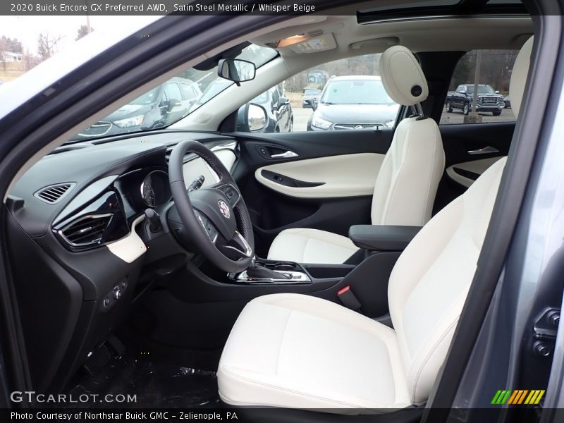  2020 Encore GX Preferred AWD Whisper Beige Interior
