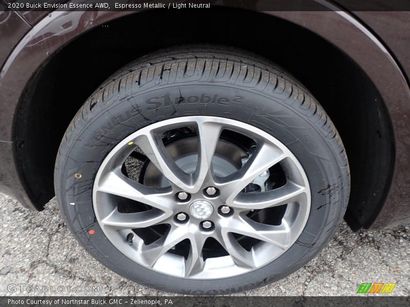 Espresso Metallic / Light Neutral 2020 Buick Envision Essence AWD
