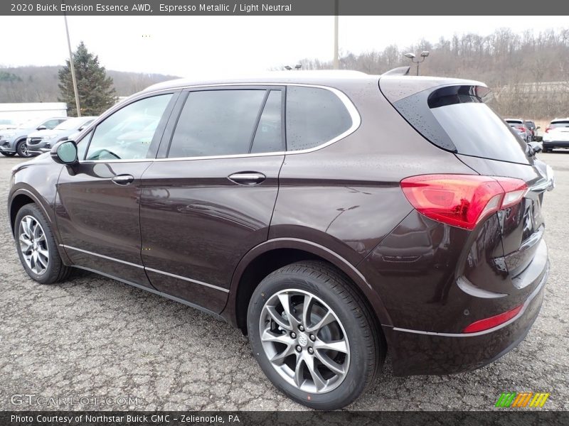 Espresso Metallic / Light Neutral 2020 Buick Envision Essence AWD