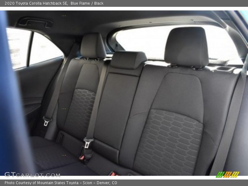 Blue Flame / Black 2020 Toyota Corolla Hatchback SE
