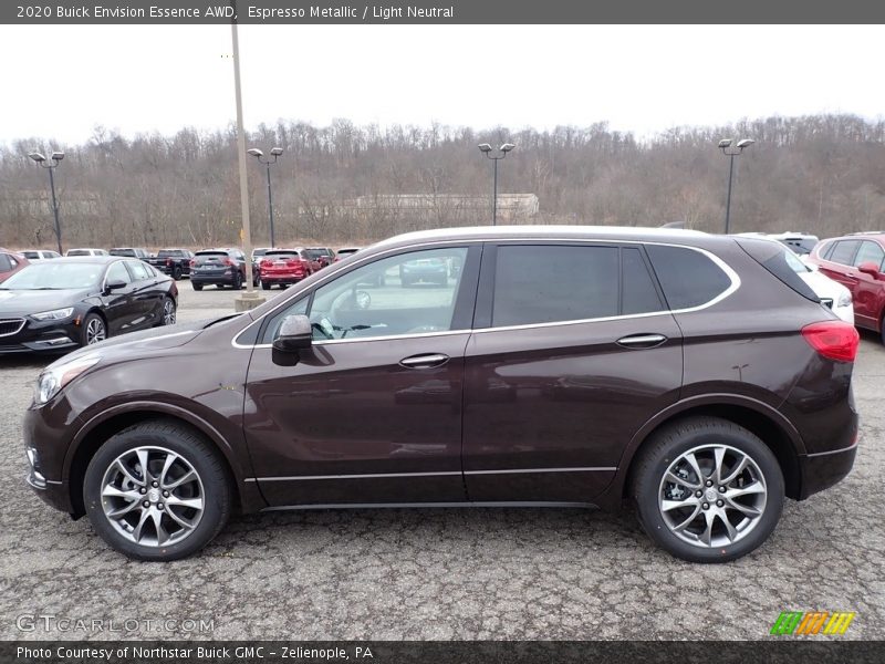 Espresso Metallic / Light Neutral 2020 Buick Envision Essence AWD