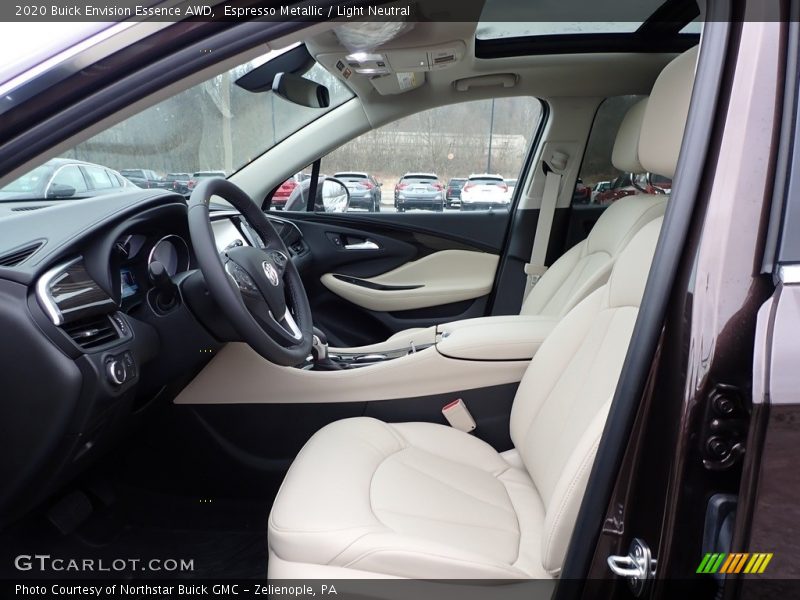 Front Seat of 2020 Envision Essence AWD
