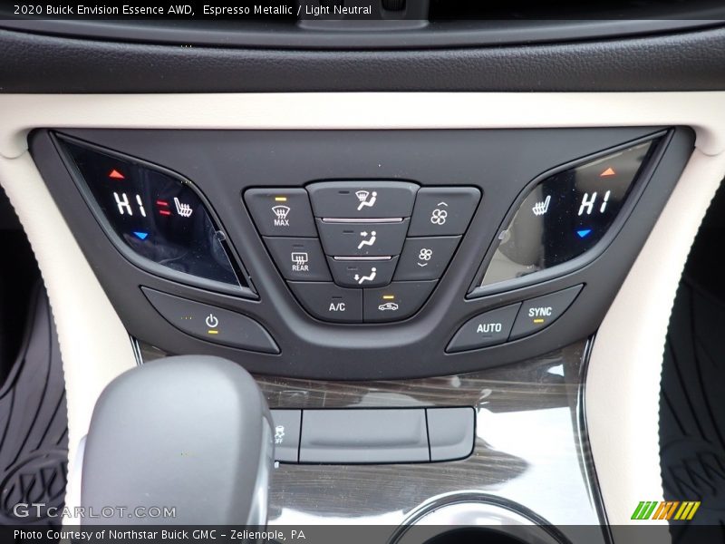 Controls of 2020 Envision Essence AWD