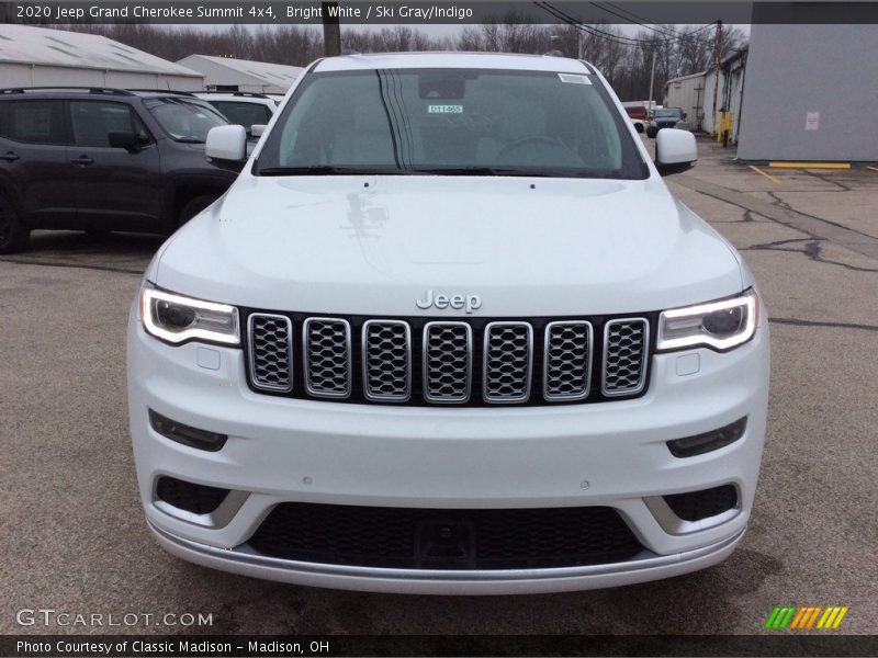 Bright White / Ski Gray/Indigo 2020 Jeep Grand Cherokee Summit 4x4