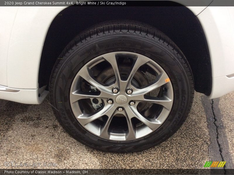 Bright White / Ski Gray/Indigo 2020 Jeep Grand Cherokee Summit 4x4