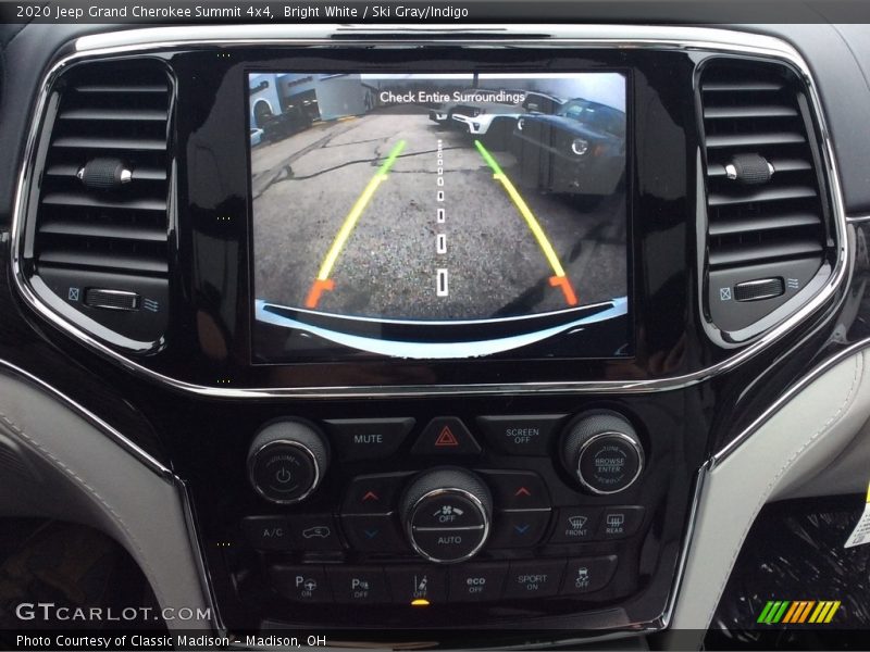 Bright White / Ski Gray/Indigo 2020 Jeep Grand Cherokee Summit 4x4