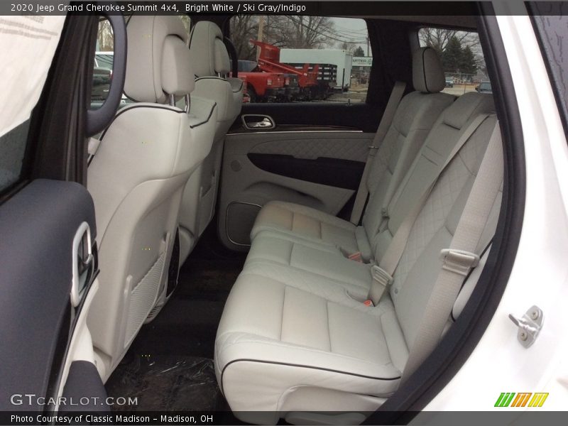 Rear Seat of 2020 Grand Cherokee Summit 4x4