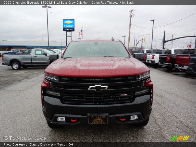 Cajun Red Tintcoat / Jet Black 2020 Chevrolet Silverado 1500 LT Trail Boss Crew Cab 4x4