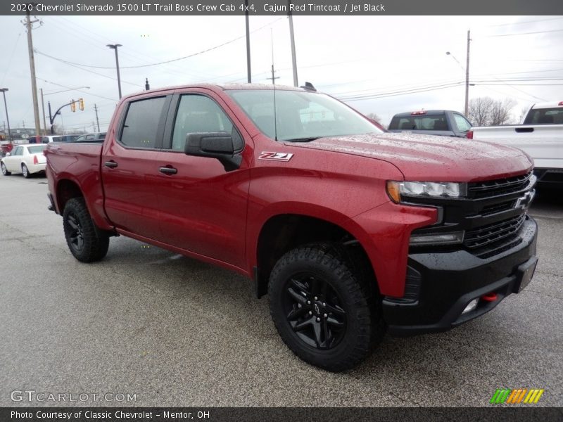 Cajun Red Tintcoat / Jet Black 2020 Chevrolet Silverado 1500 LT Trail Boss Crew Cab 4x4