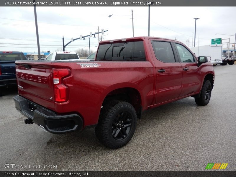 Cajun Red Tintcoat / Jet Black 2020 Chevrolet Silverado 1500 LT Trail Boss Crew Cab 4x4