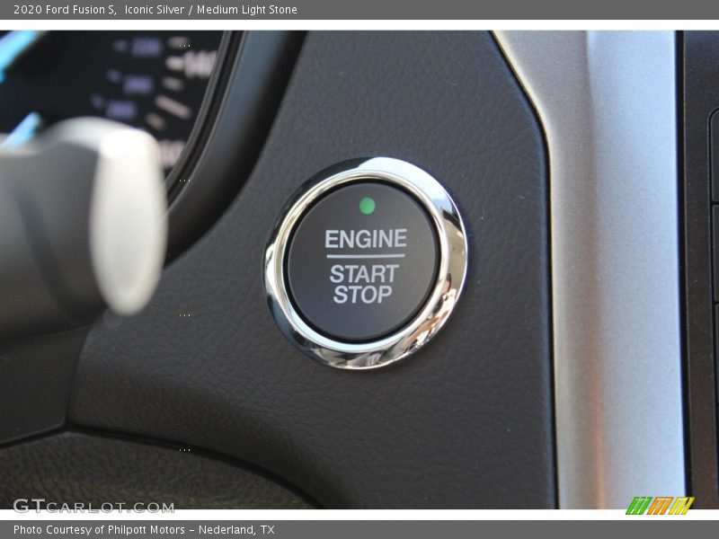 Iconic Silver / Medium Light Stone 2020 Ford Fusion S